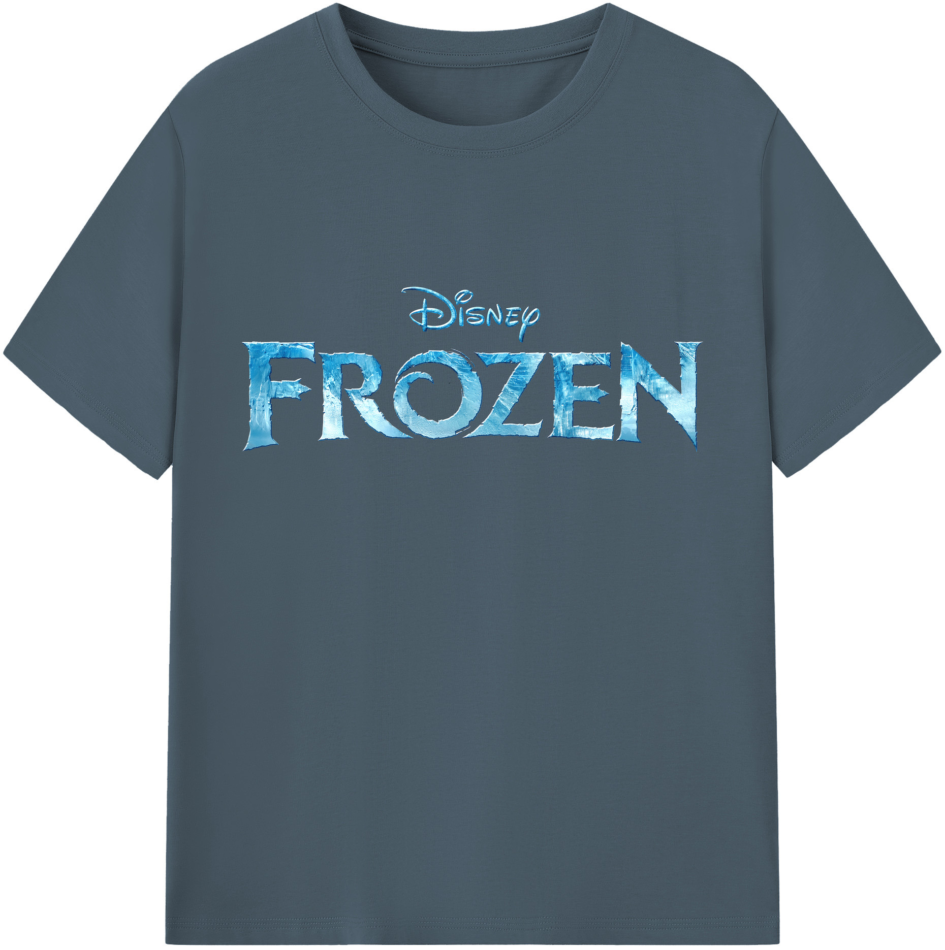 （画像用） アナと雪の女王 アンナ エルサ Frozen Anna Elsa 綿100％半袖Tシャツ（フロントプリント）